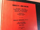 DONIZETTI Anna Bolena - MARIA CALLAS MILAN 1957 FWR private w/lib 3 LP NM