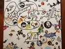 Led Zeppelin III LP signed by Robert Plant Highly Collectable.