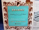 SAX 2362 *BLUE/SILVER* KLEMPERER* BRAHMS SYMPHONY NO.2 /TRAGIC OVERTURE* NM