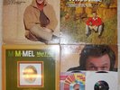 Mel Tillis, 6 Vinyl Record Lot, 4 LP & 2 7” Singles, 1 Mint, Sealed, Outlaw