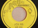 ORIGINAL Earl King - Little Girl / My Love is Strong 45, R&B blues