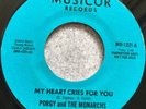 Northern Soul 45 Porgy and the Monarchs-My Heart Cries For You-Musicor Reissue