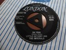LITTLE ANTHONY & THE IMPERIALS OH YEAH 1958 LONDON TRI 45-HL 8848 RARE VERY NICE