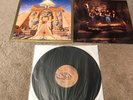 IRON MAIDEN LP Powerslave RARE GOLD STAMPED PROMO Capitol SJ-12321 NM/VG+