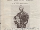 BIG BILL BROONZY SIGNED CONCERT PROG. 24 FEB 1952 WITH  CRANE RIVER JAZZ
