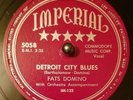 FATS DOMINO - Detroit City Blues/The Fat Man - Imperial 78 - 1ST RECORDING HEAR