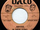 The FABULOUS PLAYBOYS 45 Nervous/Forget the Past DACO doo wop VG+ f3105