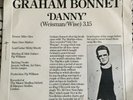 GRAHAM BONNET Ring'O Records BEATLES / RINGO STARR Demo / Promo Sleeve ONLY