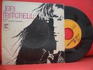 JONI MITCHELL Carey 7/45 RARE 71' PORTUGAL UNIQUE ARTWORK SLEEVE ICONIC FOLK