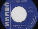 HOWLIN' WOLF I've Been Abused/Mr. Airplane Man CHICAGO CHESS BLUES 45 *hear*