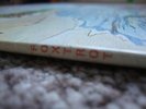 GENESIS FOXTROT UK 1st PRESS RED SPINE TEXTURED LARGE HATTER PORKY/PECKO Nr MINT