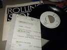 ROLLING STONES : UNDERCOVER OF THE NIGHT PROMO TESTPRESSING 7