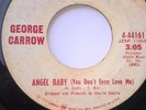 George Carrow Angel baby Demo VG+ Condition WARP DNAP northern soul