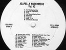 VARIOUS ARTISTS - ACAPELLA ANONYMOUS VOL. 2