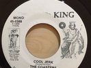 THE COASTERS COOL JERK KING RECORDS 6389 WHITE DEMO