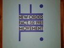 NM-( ) NEW ORDER - Fact. 50 1981 Movement 12