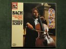 SCHIFF - Bach - CELLO SOLO Suites 1-6 - EMI Digital 2 LP Box Set - 1985