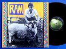 PAUL AND LINDA McCARTNEY SUPERB UK 1ST LP 1971 RAM + APPLE INNER FULLY LAMINATED