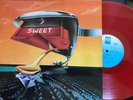 THE SWEET - OFF THE RECORD LIMITED EDITION RED VINYL LP 1990 ISSUE