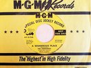 A WONDROUS PLACE - THE CHEROKEES - RARE DJ PROMO MGM - EXCELLENT VINYL SINGLE