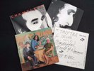 TINY TIM Four LP's, two signed by Martin Sharp incl Martin Sharp poster