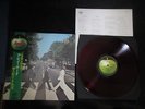 Beatles Abbey Road Japan Original Red Vinyl LP w OBI John Lennon Paul McCartney