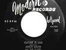SHIRLEY GUNTER & The FLAIRS Fortune In Love 1956 Doo Wop Bopper WS1410