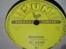 roy orbison- rock house--youre my bayby--sun record n°251-very nice-ex