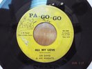 VERY RARE-TEXAS GARAGE SOUL-PA-GO-GO RECORDS 103-SIR DAVID & HIS KNIGHTS-45