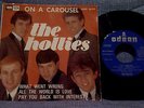 THE HOLLIES - ON A CAROUSEL + 3 SPAIN EP ODEON YEAR 1967 - EX
