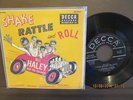 45 RPM  EP  Bill Haley Comets  Shake Rattle Roll  Decca 2168.