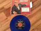 JOHNNY HALLYDAY * RETIENS LA NUIT * BLUE VINYL 1963 SPANISH PHILIPS EP 45