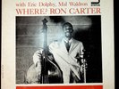 Ron Carter Eric Dolphy Mal Waldron Where? LP mono VG++ vinyl Van Gelder