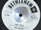 NORTHERN SOUL 45 - THE ASCOTS - SHE DID /HIP TALK PROMO Doo Wop SCARCE VG++ Hear