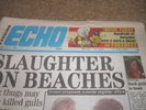 Jimmy Page Robert Plant -  Poole Evening Echo 17 July 1995 RARE Led Zeppelin