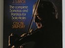 OSCAR SHUMSKY / UK 3 L/P BOX SET ALHB 306 / JS BACH SONATAS SOLO VIOLIN/PLAYS NM