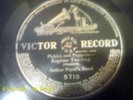 1909 Victor 5713 Pickles And Peppers Rag By Arthur Pryor's Band One Sided E-