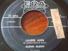 Glenn Glenn. Laurie Ann b/w One Cup of Coffee and A Cigarette.  Vinyl VG 45