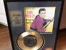 Elvis Presley 24k Gold Plated 45 record A side All Shook Up - B side Teddy Bear
