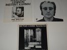Beatles John Lennon & Plastic Ono Band 3 Apple Picture Sleeves & 45 RPM Records