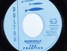 Halloween Garage Surf 45 FRANTICS Werewolf DOLTON HEAR
