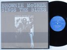 BROWNIE MCGHEE Sings The Blues FOLKWAYS LP mono w/booklet