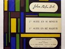 CAMILLE VANAUSECK - JS BACH suites nos.2 & 3 ORPHEE LP EX+