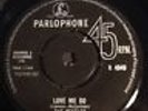 BEATLES. LOVE ME DO - RARE SECOND PRESS -VINYL SINGLE -1N MATRIX