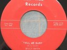 ORIG RARE ROCKABILLY 45 BILLY SMITH Tell Me Baby/Baby Please Come Home RED HED