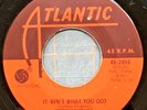 JIMMY HUGHES It Ain't What You Got/Uncle Sam ATLANTIC R&B Soul 45