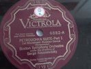 Strawinsky  “Petrouchka Suite” - Victrola Disc Numbers 6882 - 6883 - 6884