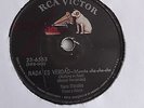 Noro Morales - 78rpm single 10-inch – RCA Victor #23-6563 Nada Es Verdad
