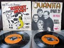 THE PEELS scrooey mooey / juanita 2x NM GERMAN  7