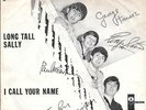 THE BEATLES 45 LONG TALL SALLY+PS DENMARK RARE BLUE LABEL